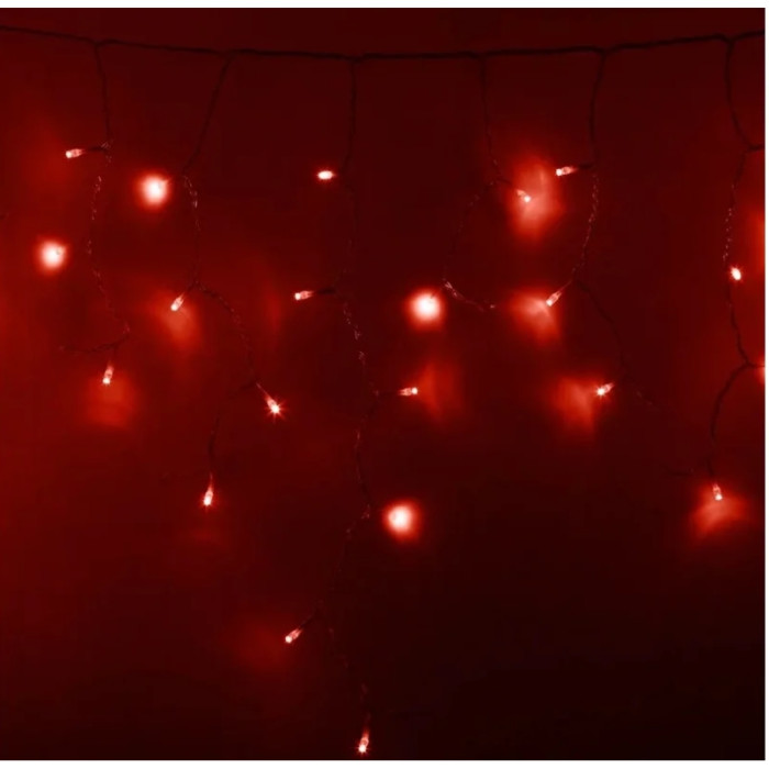 Бахрома 255-052 88 LED (красный), фото 1
