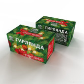 Новогодняя гирлянда 306-063 (теплый белый), фото 4