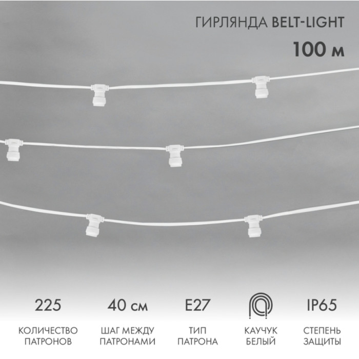 Гирлянда белт-лайт Belt Light 331-252, фото 1