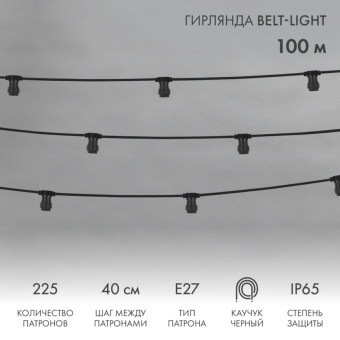 Гирлянда белт-лайт Belt Light [331-212], фото 1