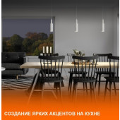 Трековый светильник ECO PENDTRACKSP 1PHGU10 WTRD 36X1RULEDV, фото 2
