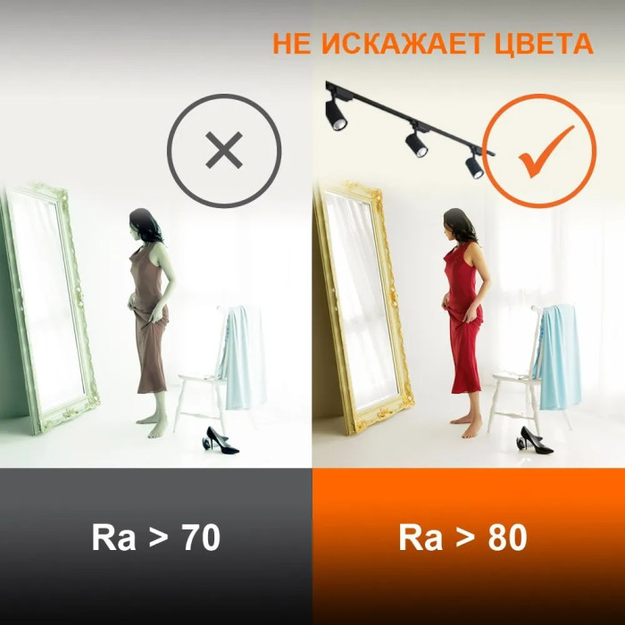 Шинопровод ECO TRACKRAIL 1PH 1M BK 20X1 RU LEDV, фото 11