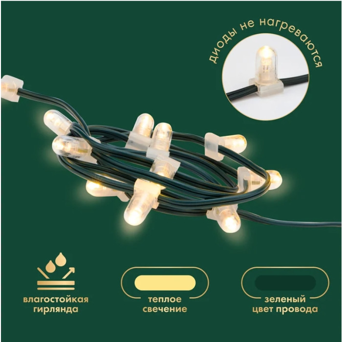 Гирлянда клип-лайт LED ClipLight 15 см [325-126], фото 4