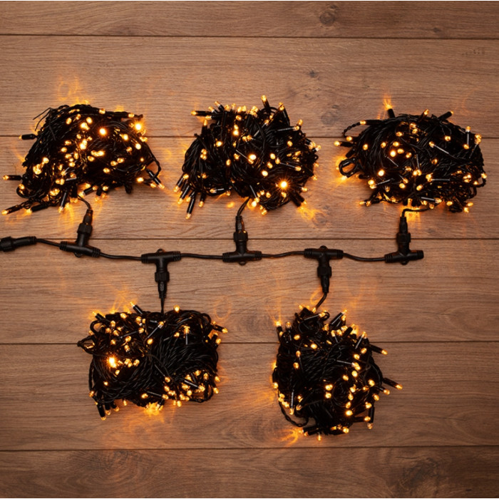 Гирлянда клип-лайт LED ClipLight Flashing 5 нитей по 20 метров [323-601], фото 1