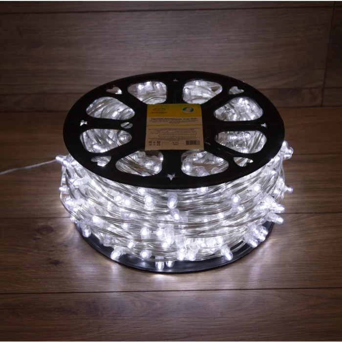 Новогодняя гирлянда LED Клип-лайт 15 см 325-165 (белый), фото 1