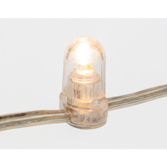 Новогодняя гирлянда LED Клип-лайт 15 см 325-166 (теплый белый), фото 9