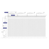 Световой дождь LED-RGB Умный дождь 3.2x3 м [245-339], фото 4