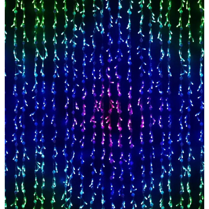 Световой дождь LED-RGB Умный дождь 3.2x3 м [245-339], фото 1