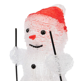 3d-фигура постоянное «Снеговик на лыжах» 513-325, фото 1