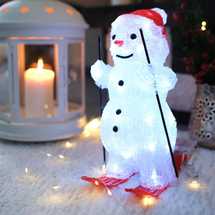 3D-фигура «Снеговик на лыжах» 513-325, фото 5