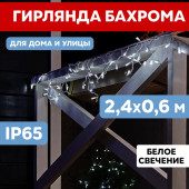 Бахрома Айсикл (бахрома) 2.4х0.6 м [255-034-6], фото 2