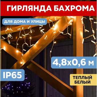 Бахрома Айсикл (бахрома) 4.8x0.6 м [255-138-6], фото 1