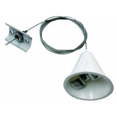 Крепление для шинопровода ECO TRACKRAIL1PH SUSP SET WH 50X1RULEDV, фото 1