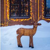 3D-фигура Бурый олень 100 см [513-305], фото 9