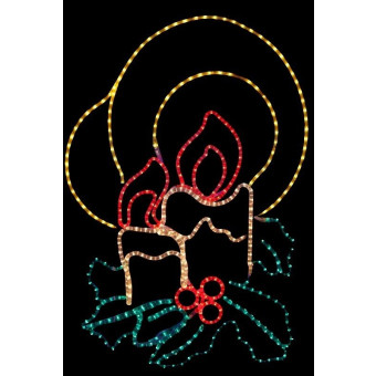 2D-фигура Две свечи (100x75 см) [501-320], фото 1