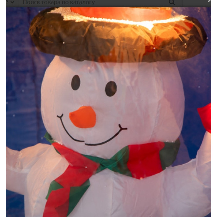 3D-фигура Дед Мороз и Снеговик 210 см [511-053], фото 9