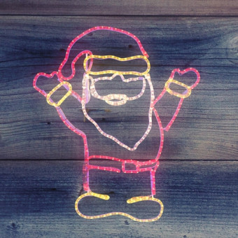 2D-фигура Дед Мороз Привет! (83x69 см) [501-318], фото 1