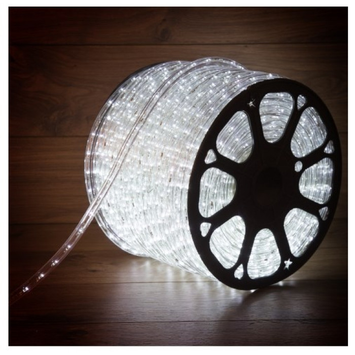 Новогодняя гирлянда Дюралайт LED 100 м 121-135 (белый), фото 1