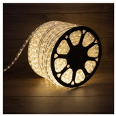 Новогодняя гирлянда Дюралайт LED 100 м 121-136 (теплый белый), фото 1