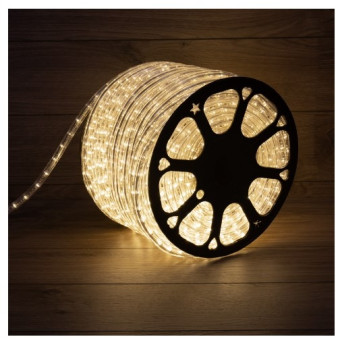 Новогодняя гирлянда Дюралайт LED 100 м 121-136 (теплый белый), фото 1