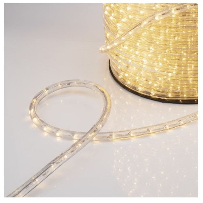 Новогодняя гирлянда Дюралайт LED 100 м 121-136 (теплый белый), фото 2