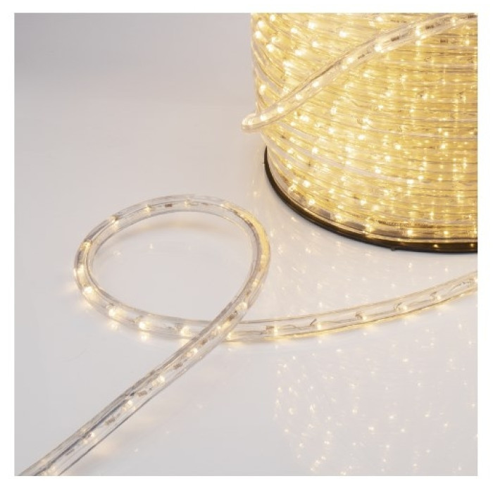 Новогодняя гирлянда Дюралайт LED 100 м 121-156 (теплый белый), фото 2