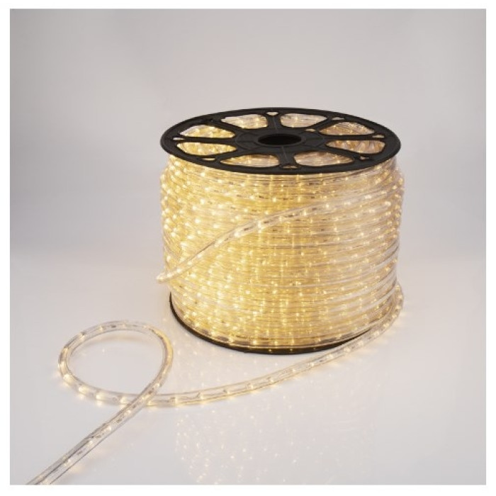 Новогодняя гирлянда Дюралайт LED 100 м 121-156 (теплый белый), фото 6