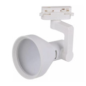 Трековый светильник ECO TRACKSP 1PH E27 WTCONE 40X1 RU LEDV, фото 1