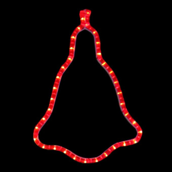 2D-фигура Колокольчик (36x30 см, красный) [501-217], фото 1