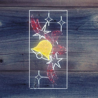 2D-фигура Колокольчик с бантом (260x125 см) [501-353], фото 1