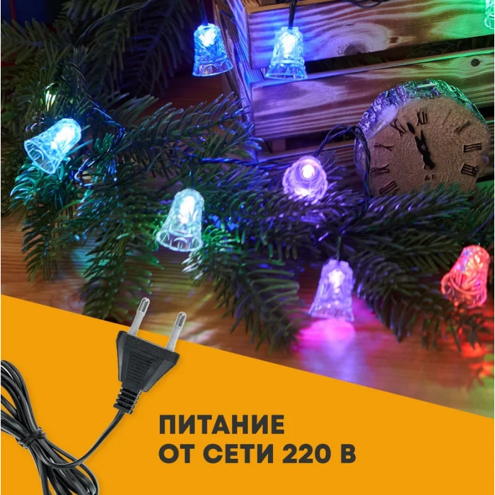 Гирлянда Колокольчики 303-062, фото 5