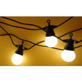 Гирлянда Лофт 20 матовых ламп x 5 LED 331-356 (теплый белый), фото 1