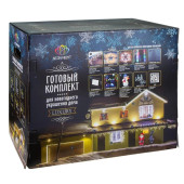 Набор светодиодных украшений Люкс 500-096 (теплый белый), фото 3