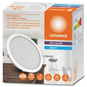 Светильник ECOCLASS DL 15W 865 WT IP44 10X1 RULEDV, фото 10
