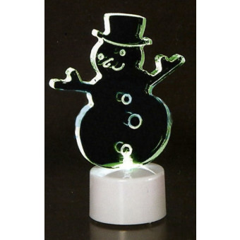 2D-фигура Снеговик в шляпе 2D, на подставке [501-043], фото 1