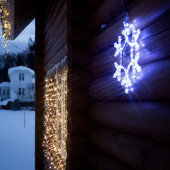 3D-фигура Снежинка LED (45x38 см, белый) [501-212-1], фото 7