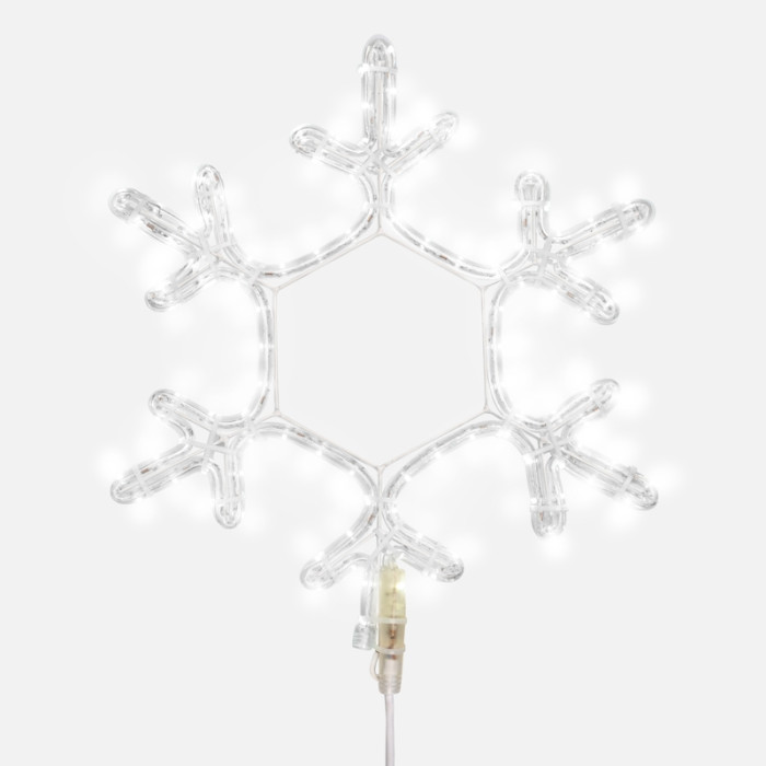 3D-фигура Снежинка LED (45x38 см, белый) [501-212-1], фото 4