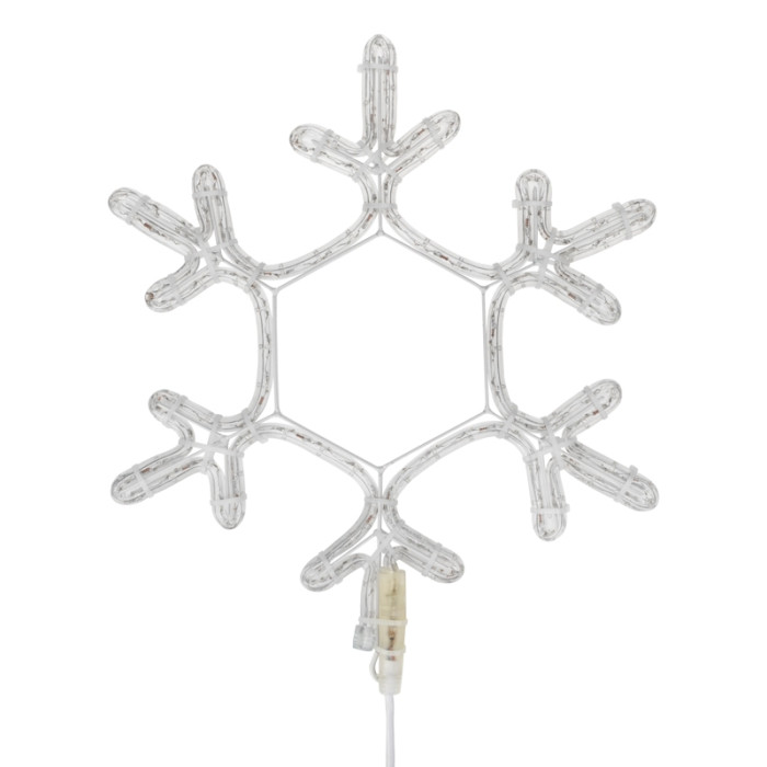 3D-фигура Снежинка LED (45x38 см, белый) [501-212-1], фото 6