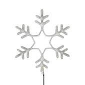 3D-фигура Снежинка LED (55x55 см, синий) [501-335], фото 4