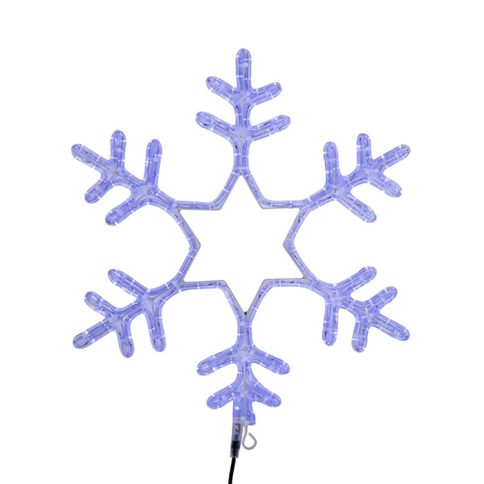 3D-фигура Снежинка LED (55x55 см, синий) [501-335], фото 6