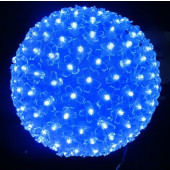 3D-фигура Шар светодиодный 220V (20x20 см, синий) [501-607], фото 1