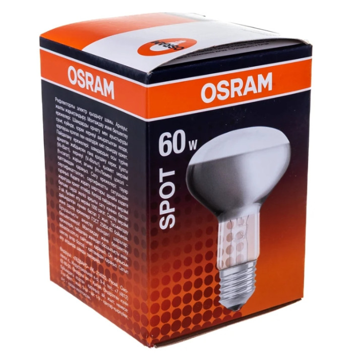 Лампочка CONC R80 60W 230V E27 FS1 OSRAM, фото 3
