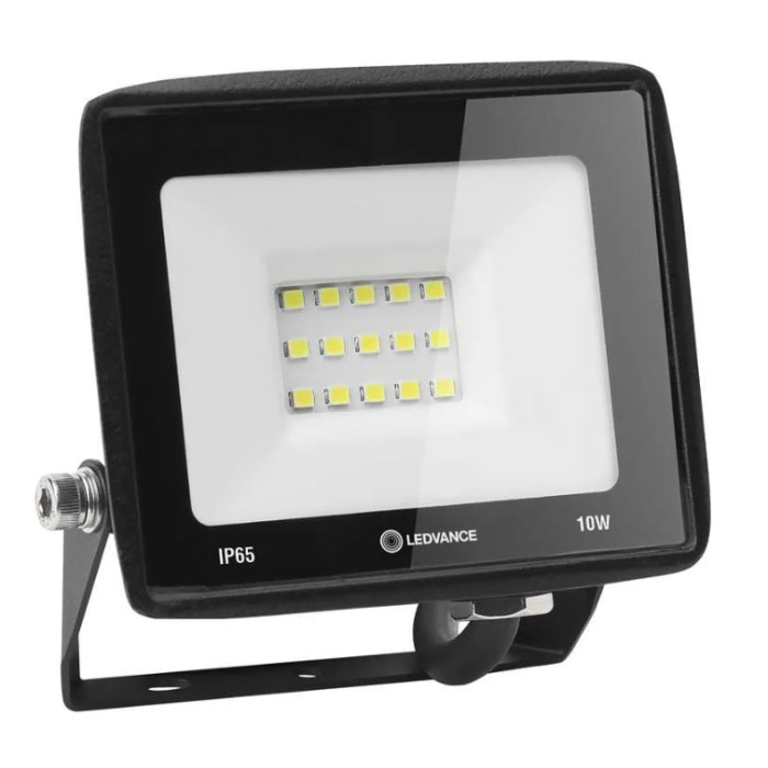 Прожектор FL ECO 10W/765 230V BK 40X1 T RU LEDV, фото 1