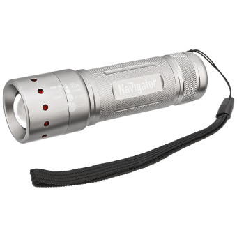 Фонарь 94 964 NPT-B01-3AAA Вело. 2 крепл. CREE 1LEDх5Вт, фокус, блист., фото 1