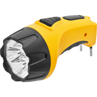 Фонарь 94 951 NPT-CP03-ACCU Пласт. 4LED, прям. зар-ка, акк.4В, 500мАч., фото 1