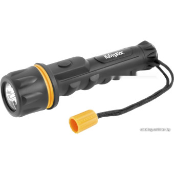 Фонарь 71 584 NPT-R06-2AA пластик+резина 1LED 0.5Вт, фото 1